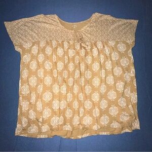 Wonderly‎ Golden Tan Blouse